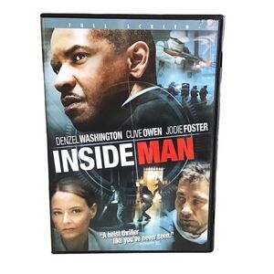 Inside Man DVD Thriller -‎ 5/$20